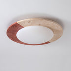 Faldenlyn Travertine Ceiling Light-Moonnatur