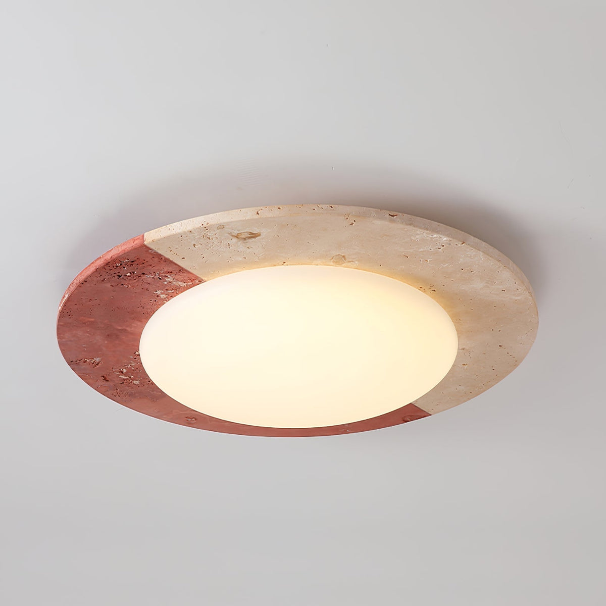 Faldenlyn Travertine Ceiling Light-Moonnatur