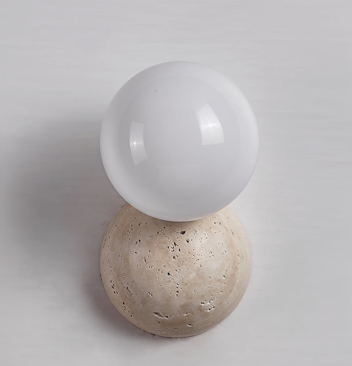 Ainsmoss Travertine Wall Light-Moonnatur