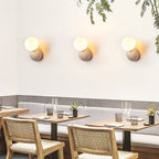 Ainsmoss Travertine Wall Light-Moonnatur