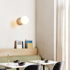 Ainsmoss Travertine Wall Light-Moonnatur