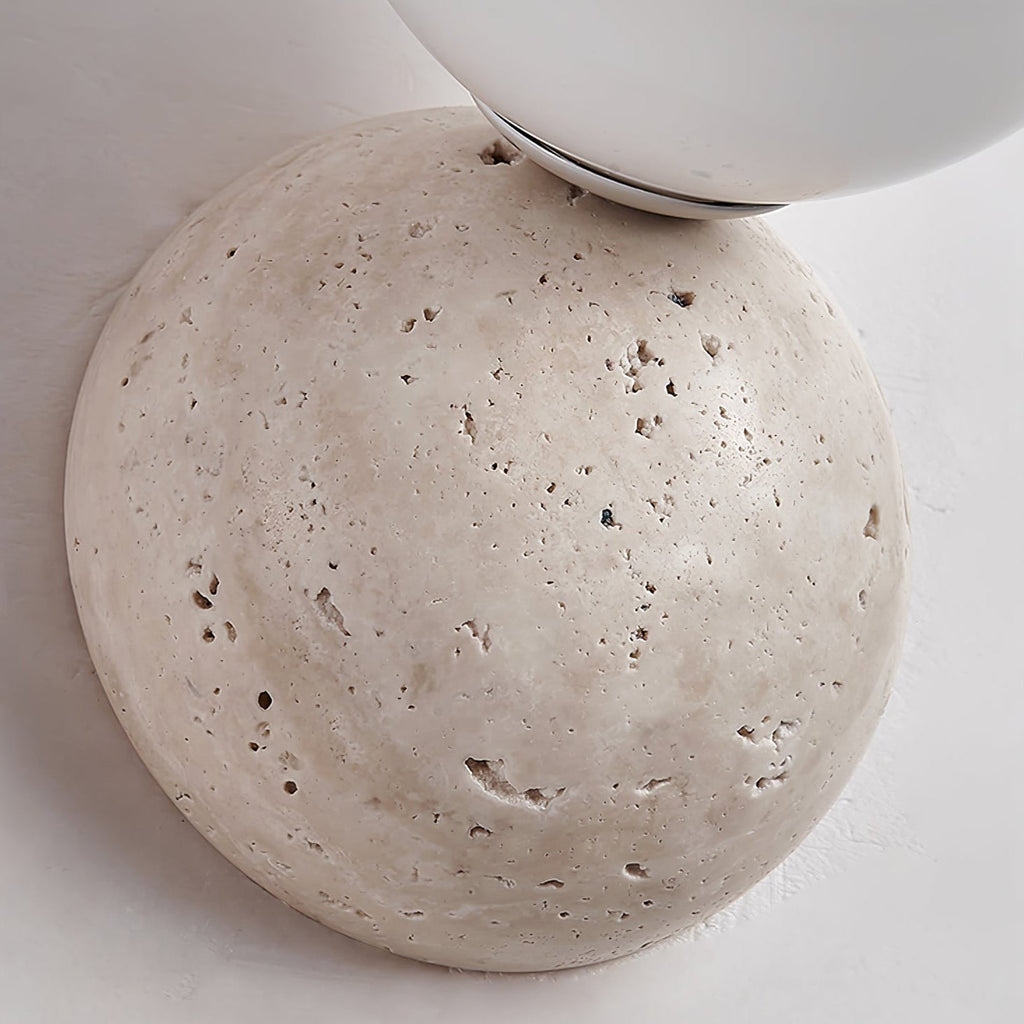 Ainsmoss Travertine Wall Light-Moonnatur
