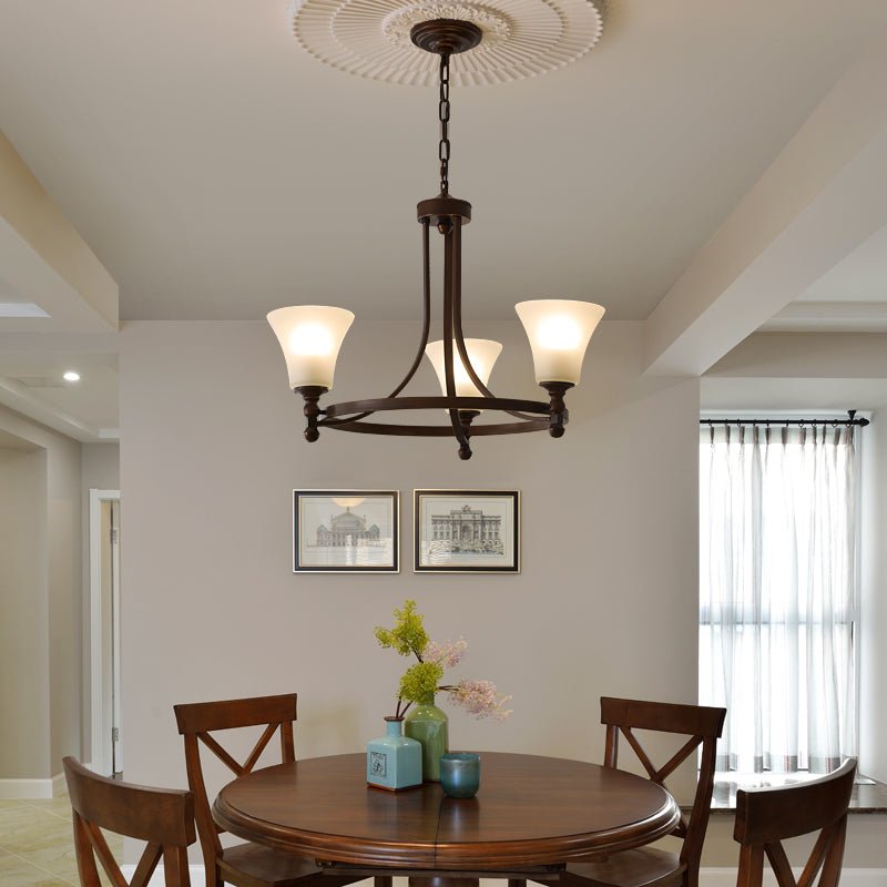 Serenlyn Glass Chandelier-Moonnatur