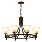 Serenlyn Glass Chandelier-Moonnatur