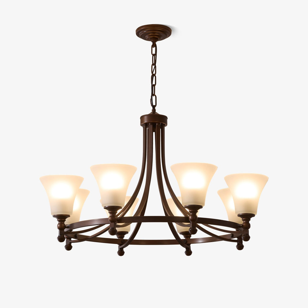 Serenlyn Glass Chandelier-Moonnatur