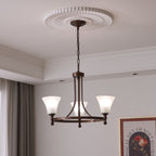 Serenlyn Glass Chandelier-Moonnatur