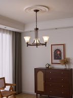 Serenlyn Glass Chandelier-Moonnatur