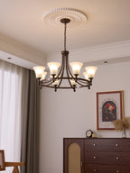 Serenlyn Glass Chandelier-Moonnatur
