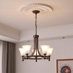 Serenlyn Glass Chandelier-Moonnatur