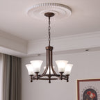 Serenlyn Glass Chandelier-Moonnatur
