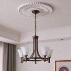 Serenlyn Glass Chandelier-Moonnatur