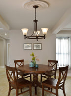 Serenlyn Glass Chandelier-Moonnatur