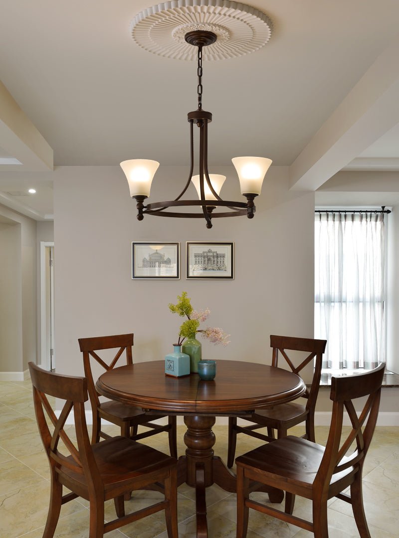 Serenlyn Glass Chandelier-Moonnatur