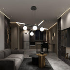 Maelis Acrylic Chandelier-Moonnatur