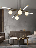 Maelis Acrylic Chandelier-Moonnatur
