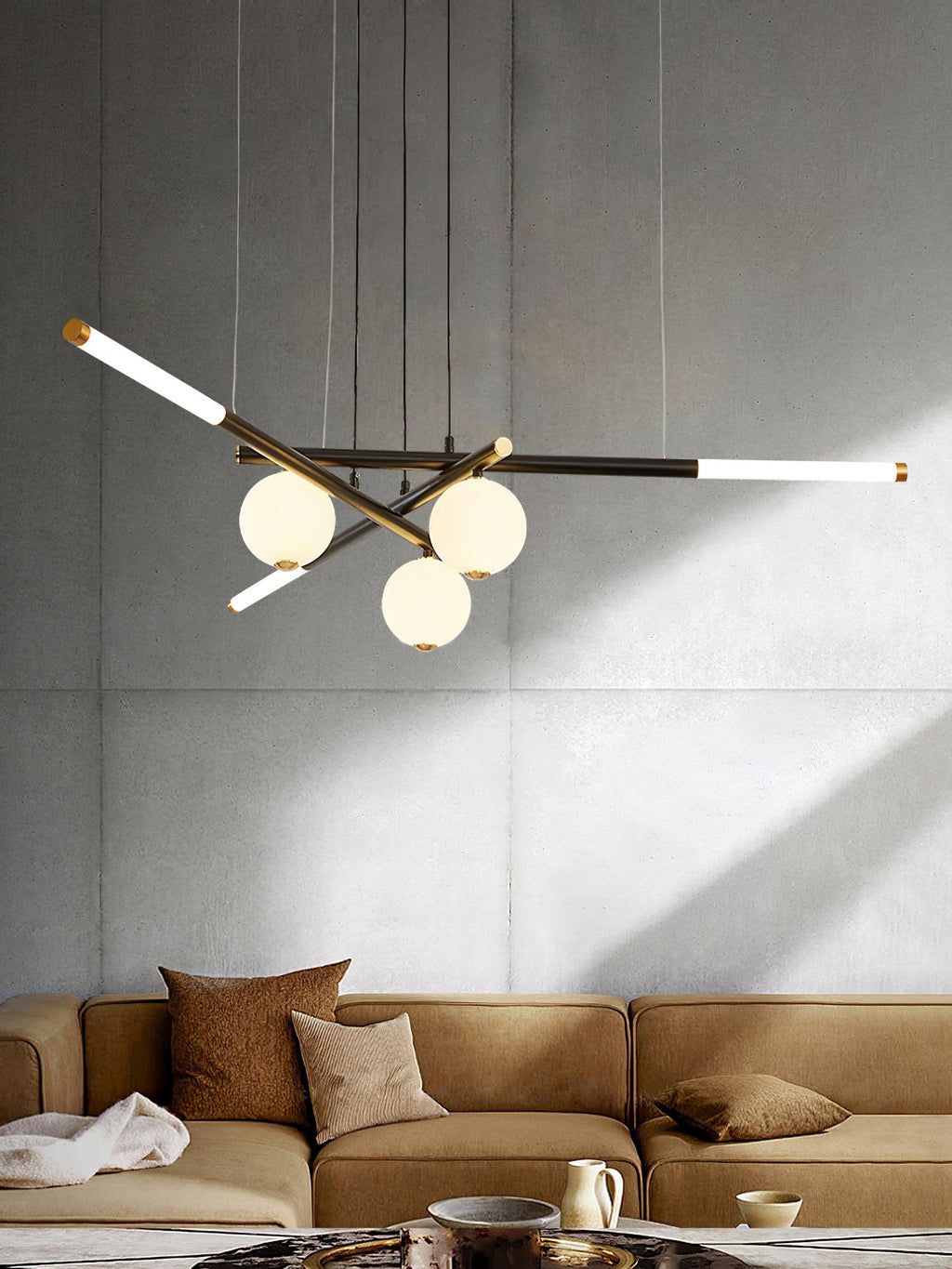 Maelis Acrylic Chandelier-Moonnatur