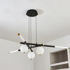 Maelis Acrylic Chandelier-Moonnatur