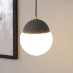Lathencove Cement Pendant Light-Moonnatur