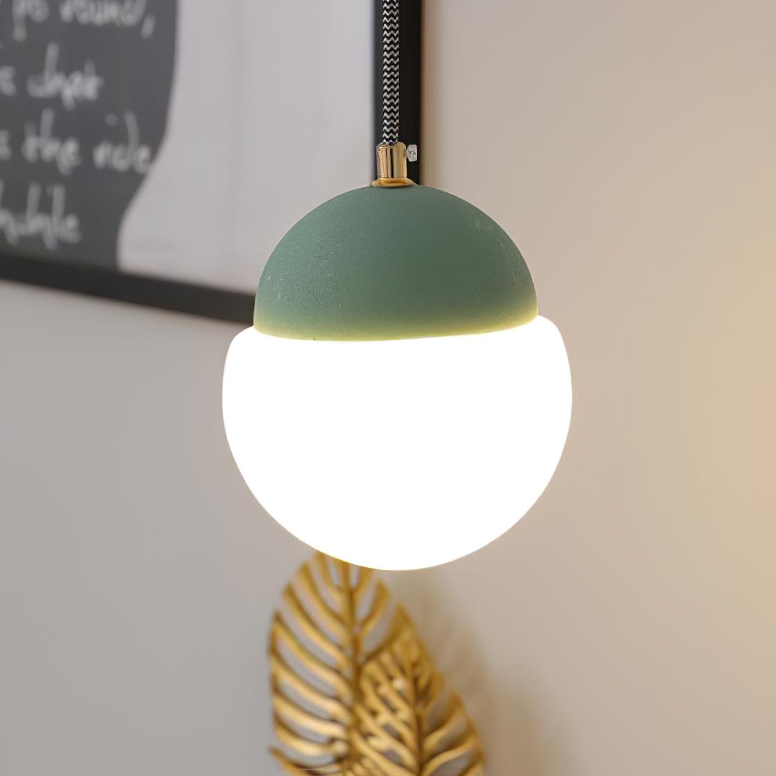 Lathencove Cement Pendant Light-Moonnatur