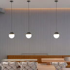Lathencove Cement Pendant Light-Moonnatur