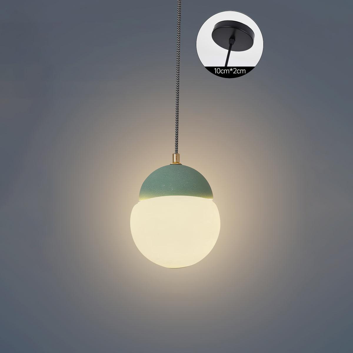 Lathencove Cement Pendant Light-Moonnatur