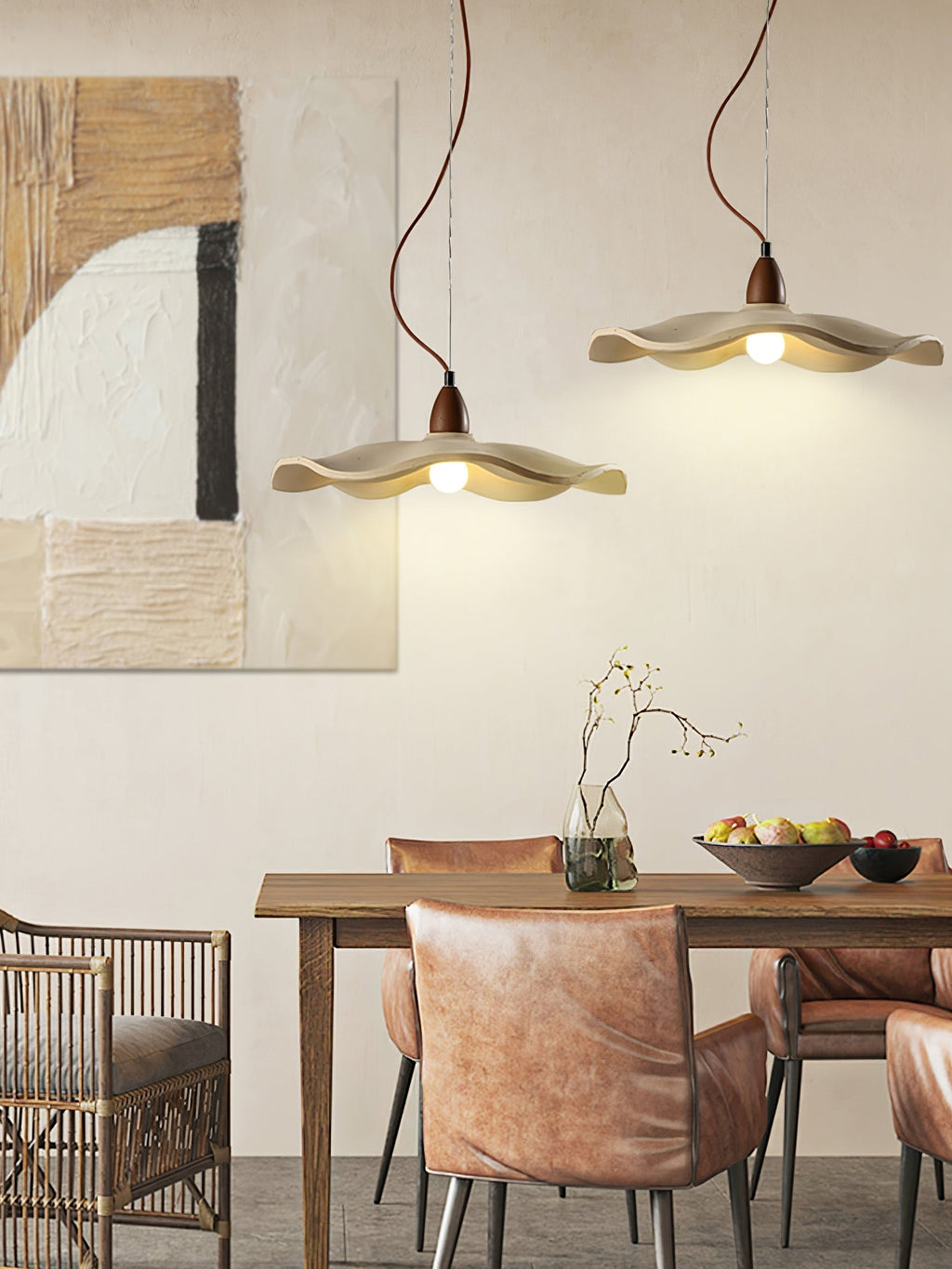 Ythelia Cement Pendant Light-Moonnatur