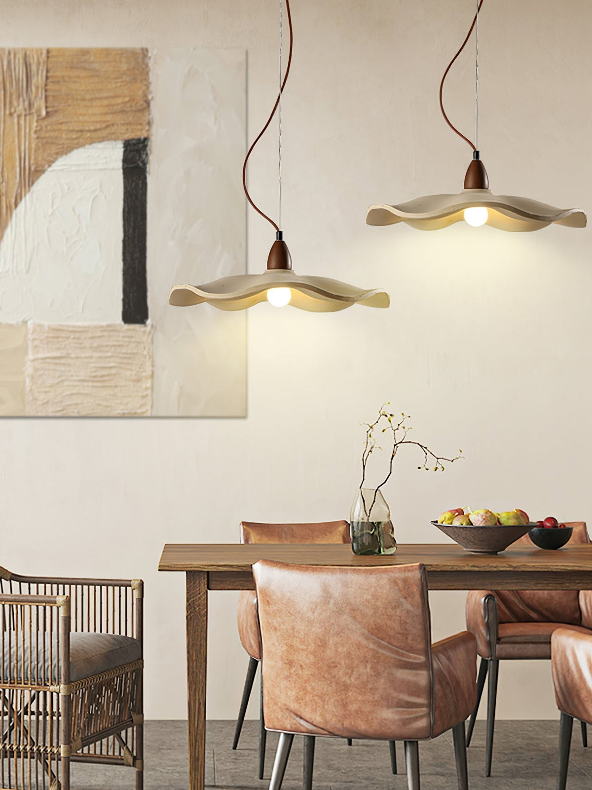 Ythelia Cement Pendant Light-Moonnatur
