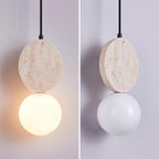 Yardenash Travertine Pendant Light-Moonnatur