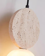 Yardenash Travertine Pendant Light-Moonnatur