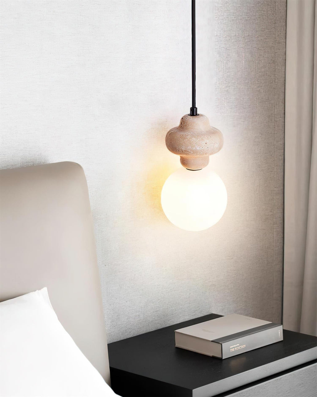 Yardenash Travertine Pendant Light-Moonnatur