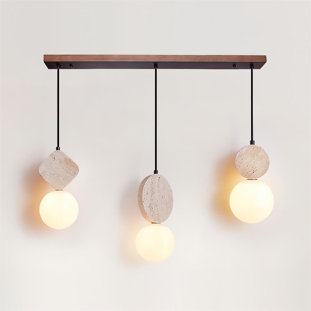 Yardenash Travertine Pendant Light-Moonnatur