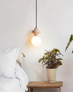 Yardenash Travertine Pendant Light-Moonnatur