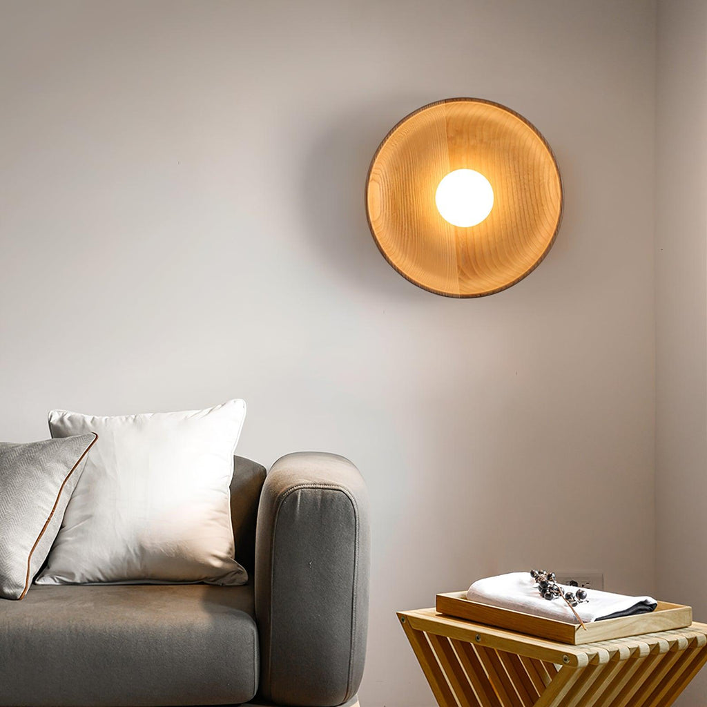 Alwynenna Wood Wall Light-Moonnatur