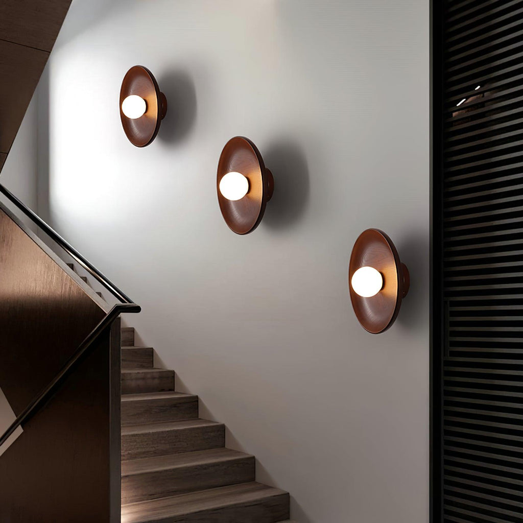 Alwynenna Wood Wall Light-Moonnatur