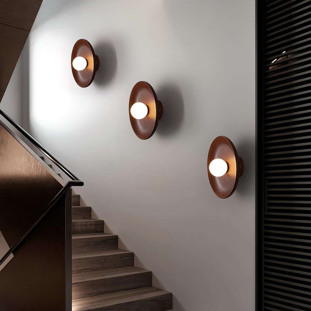 Alwynenna Wood Wall Light-Moonnatur