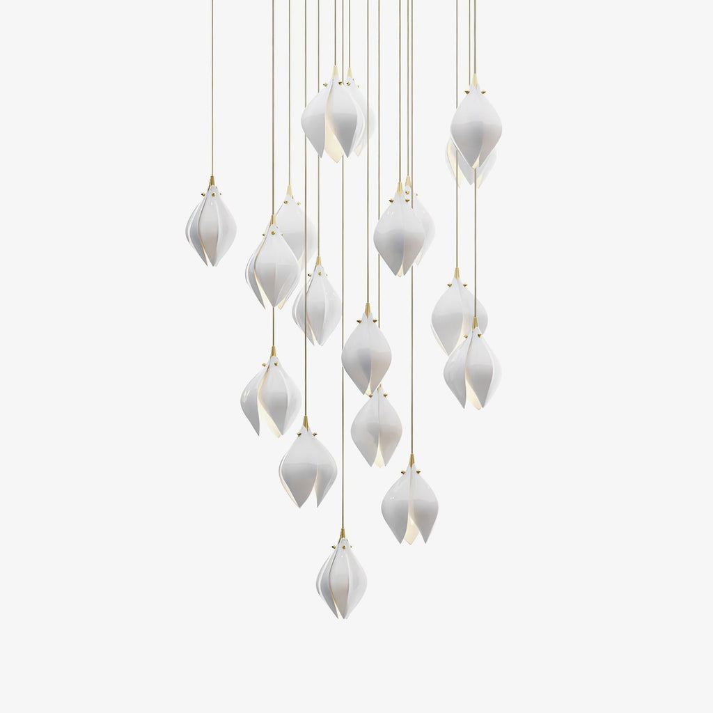 Xomalia Ceramic Pendant Lamp-Moonnatur