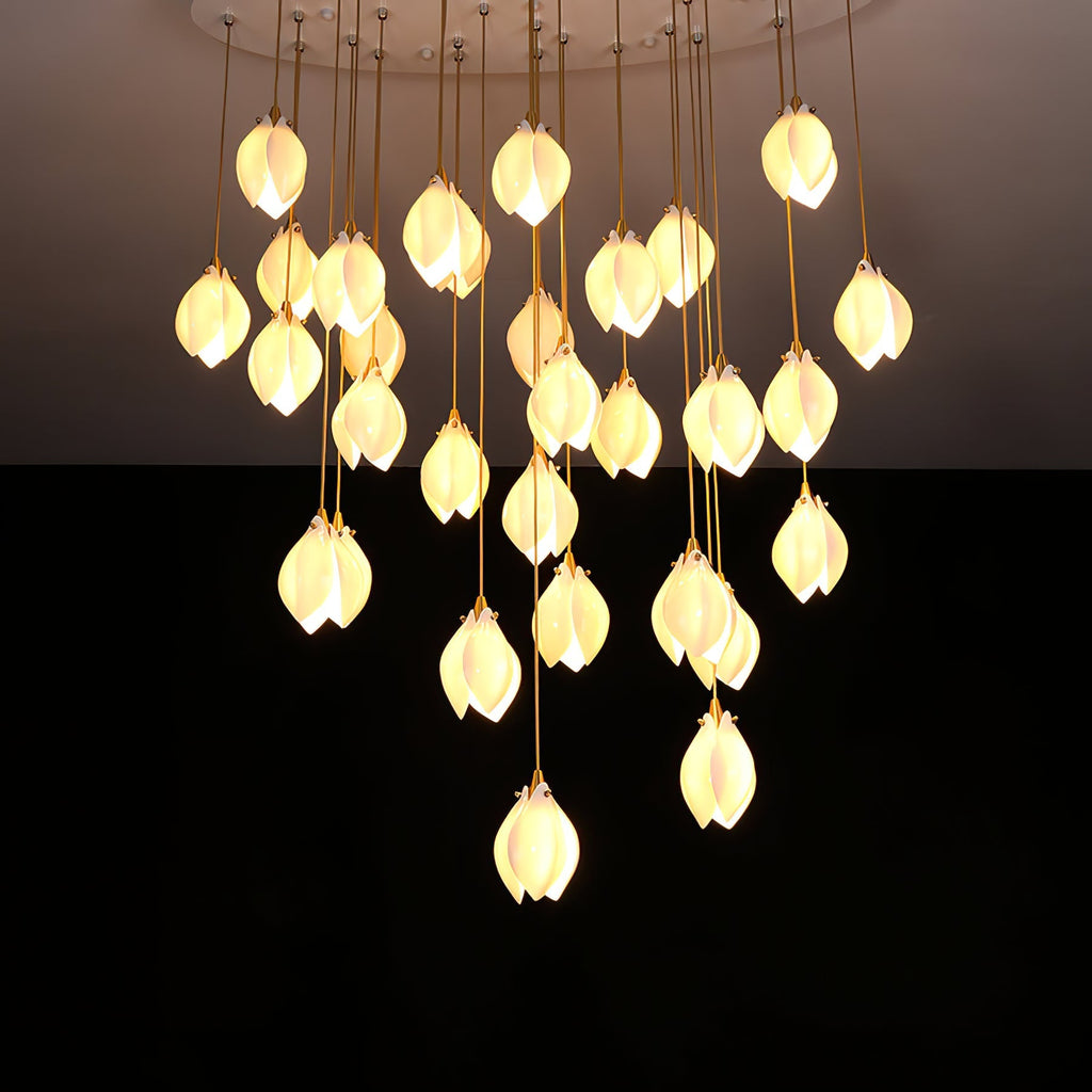 Xomalia Ceramic Pendant Lamp-Moonnatur