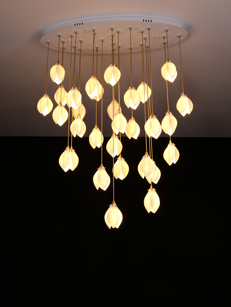 Xomalia Ceramic Pendant Lamp-Moonnatur