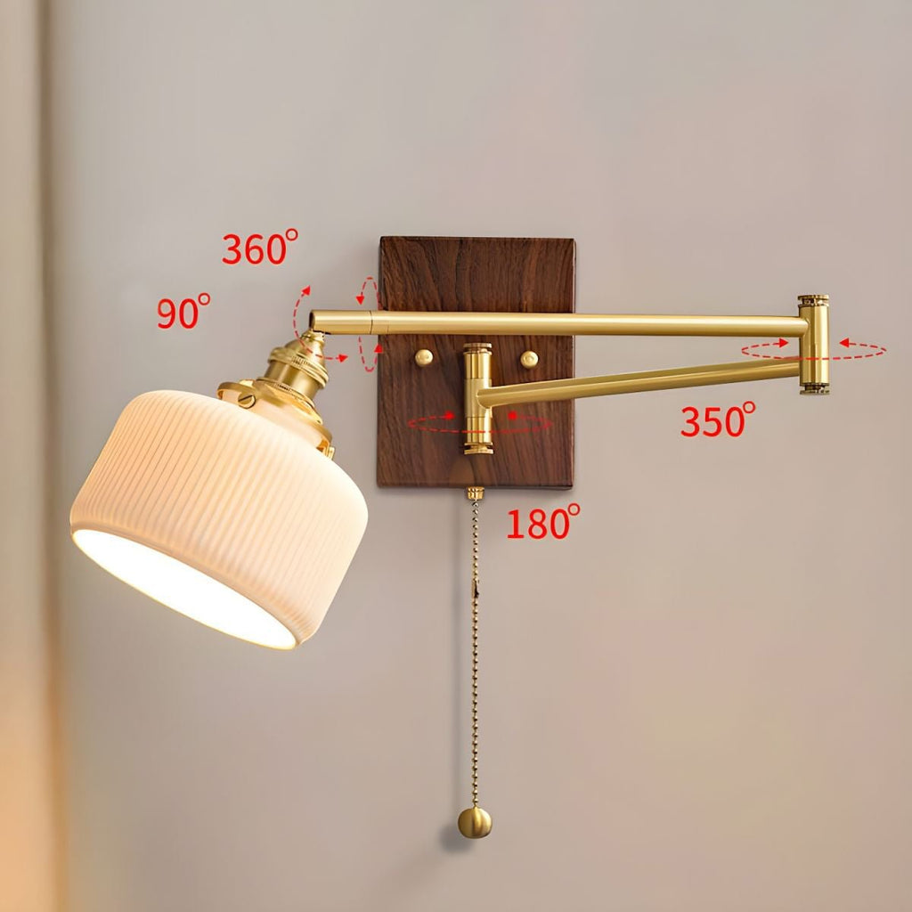 Odenella Ceramic Wall Light-Moonnatur
