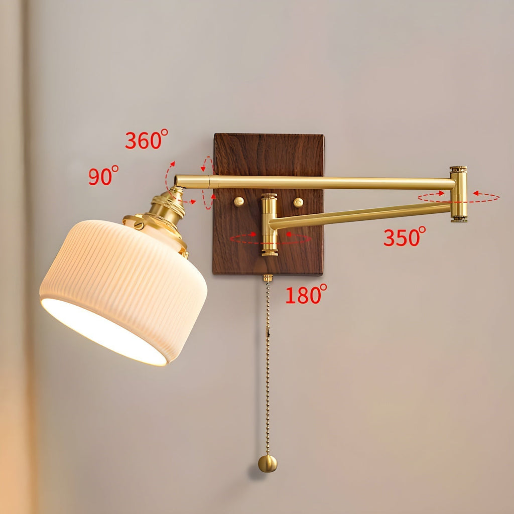 Odenella Ceramic Wall Light-Moonnatur