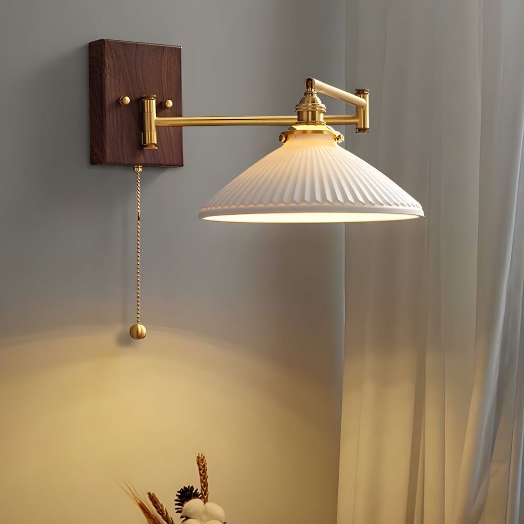 Odenella Ceramic Wall Light-Moonnatur