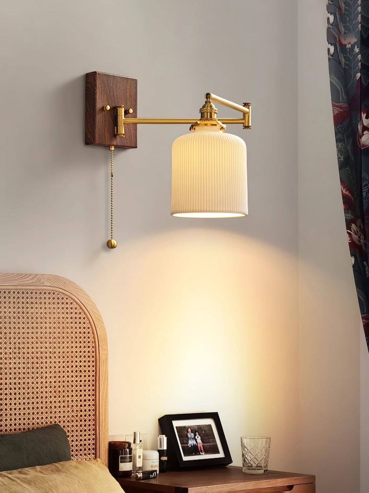 Odenella Ceramic Wall Light-Moonnatur