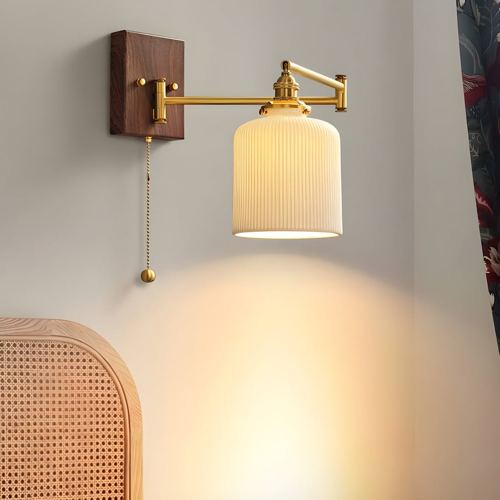 Odenella Ceramic Wall Light-Moonnatur