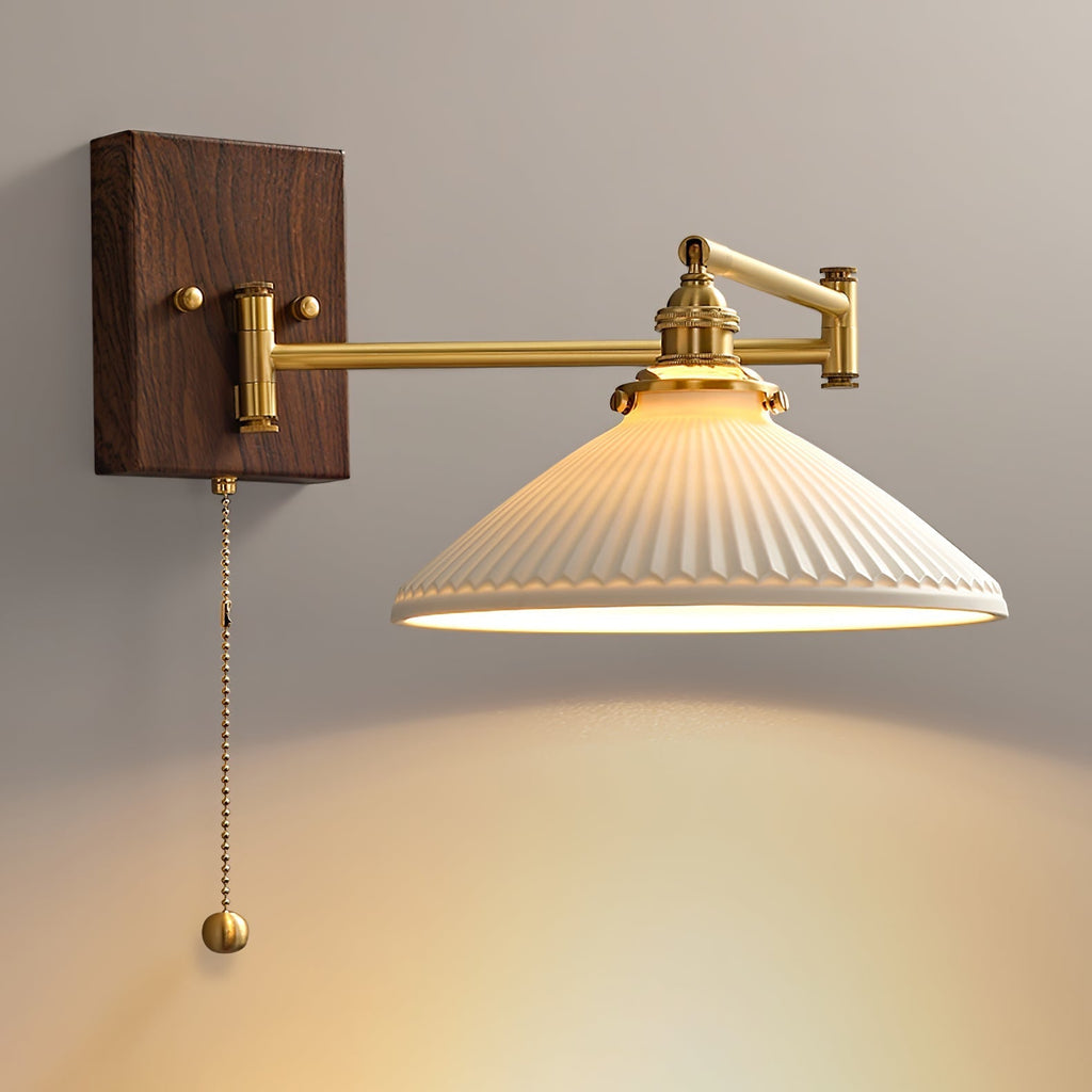 Odenella Ceramic Wall Light-Moonnatur