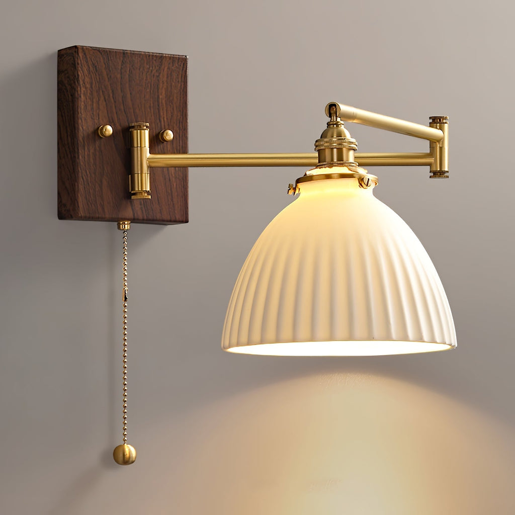 Odenella Ceramic Wall Light-Moonnatur