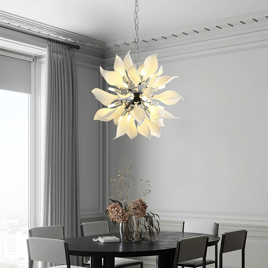 Ilarose Ceramic Chandelier-Moonnatur