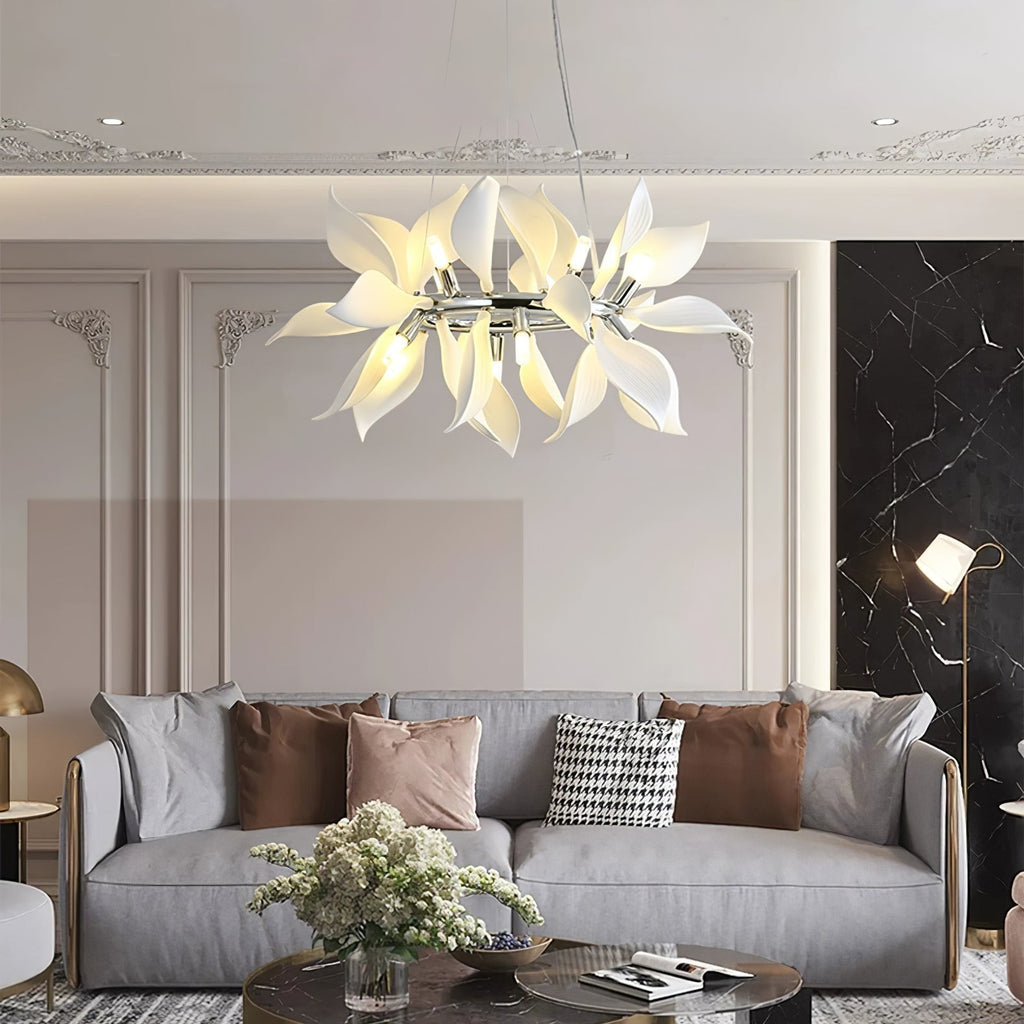 Ilarose Ceramic Chandelier-Moonnatur