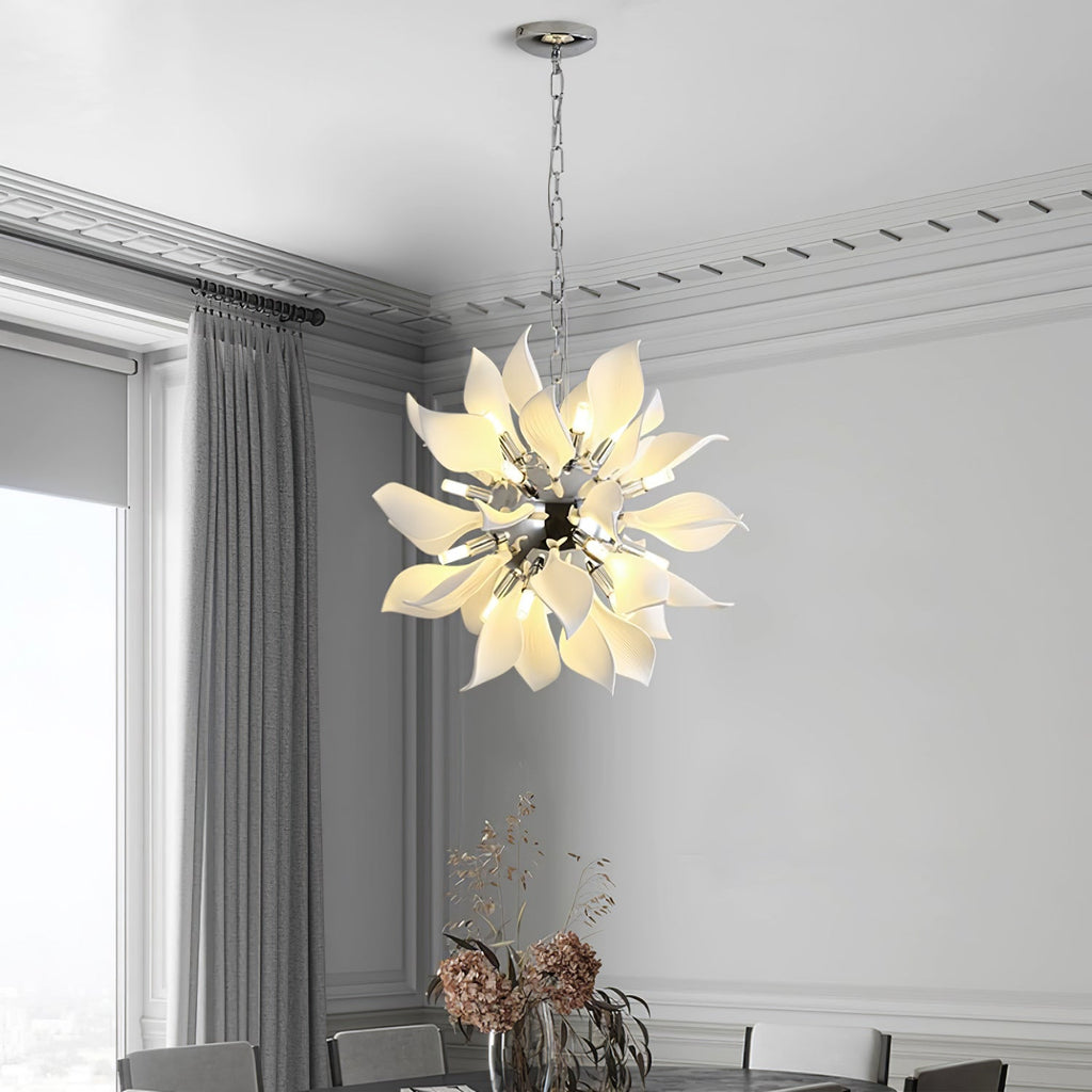 Ilarose Ceramic Chandelier-Moonnatur