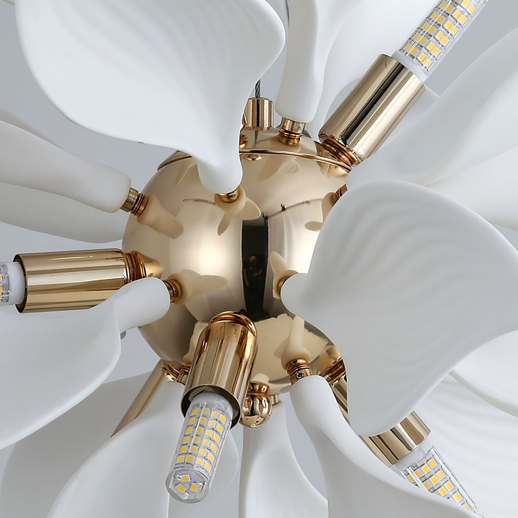 Ilarose Ceramic Chandelier-Moonnatur