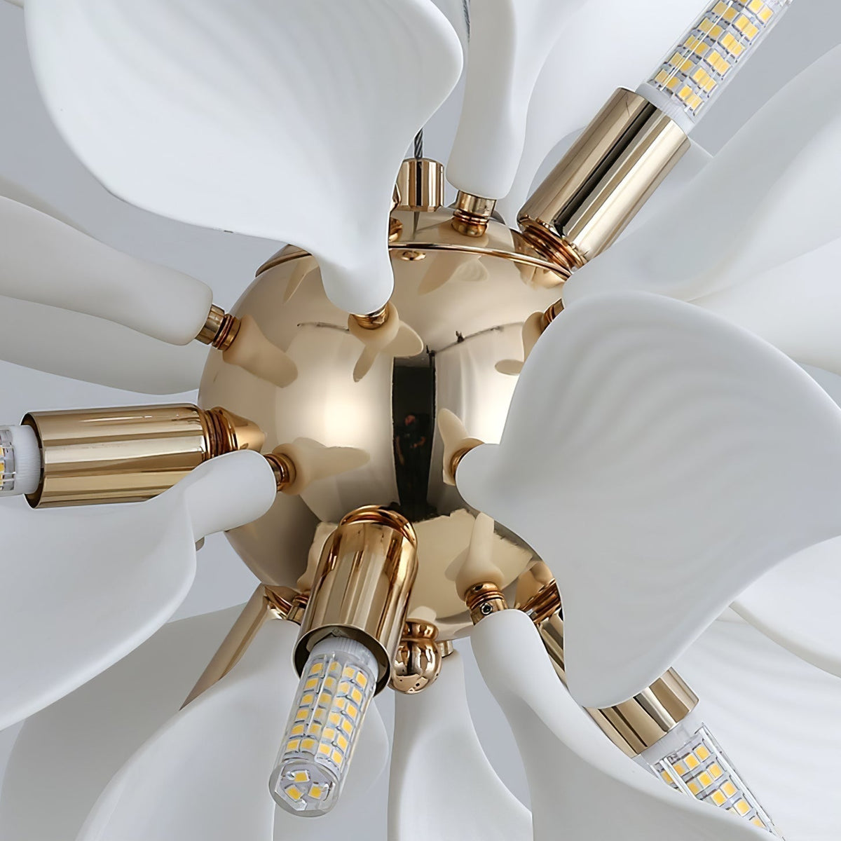 Ilarose Ceramic Chandelier-Moonnatur
